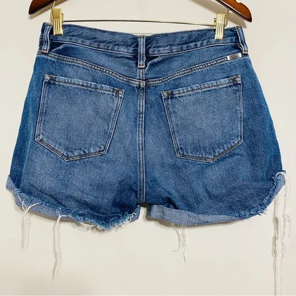 Kancan Womens Light Blue Washed Jean Shorts Size 29 - Picture 3 of 8